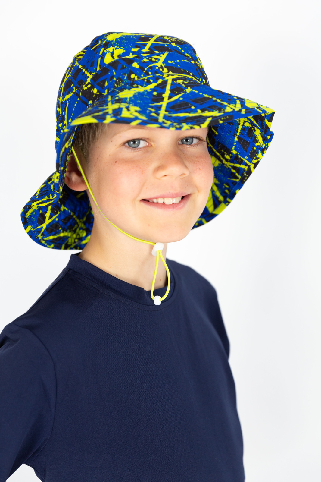 Abstract Swim Hat
