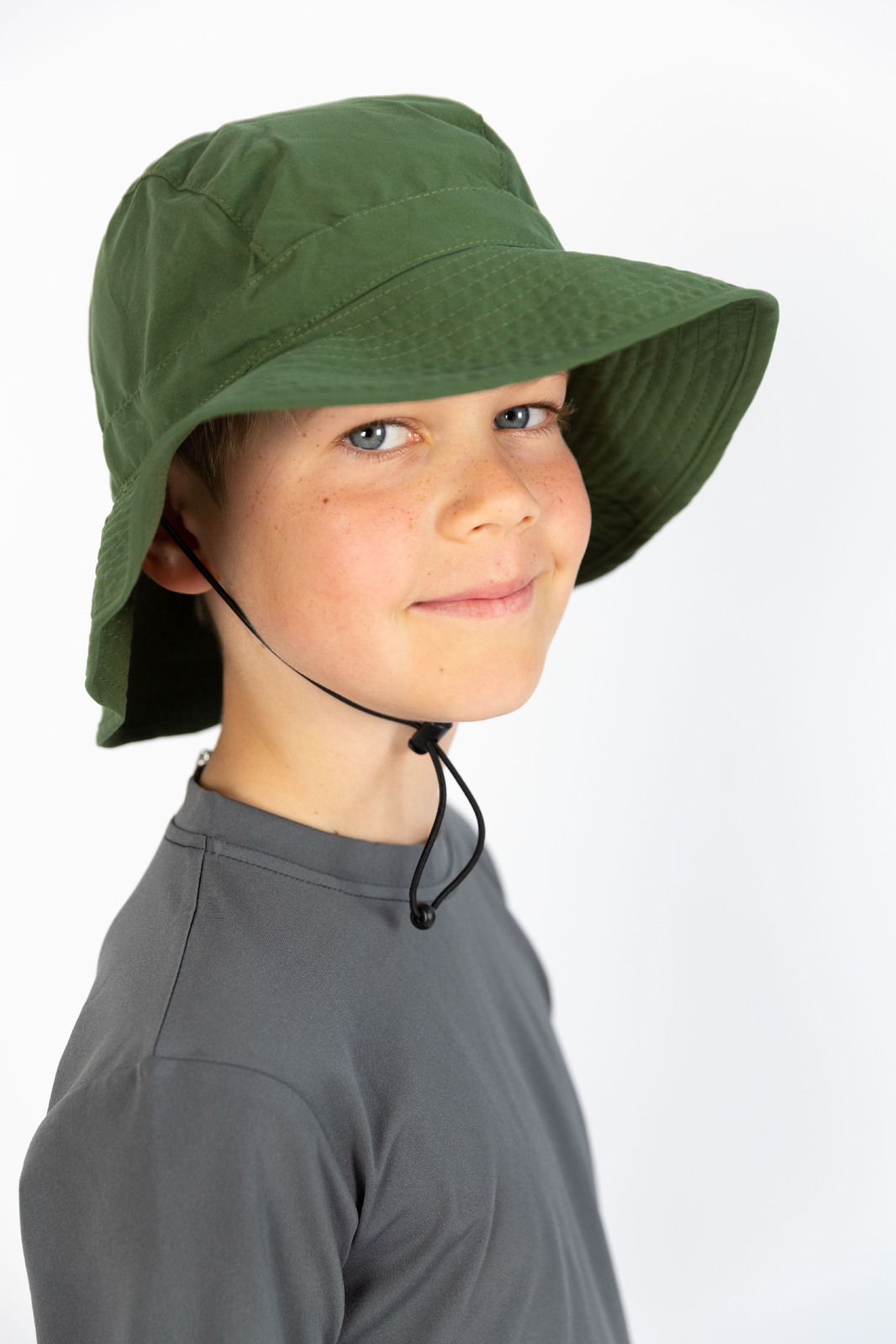 Khaki Swim Hat