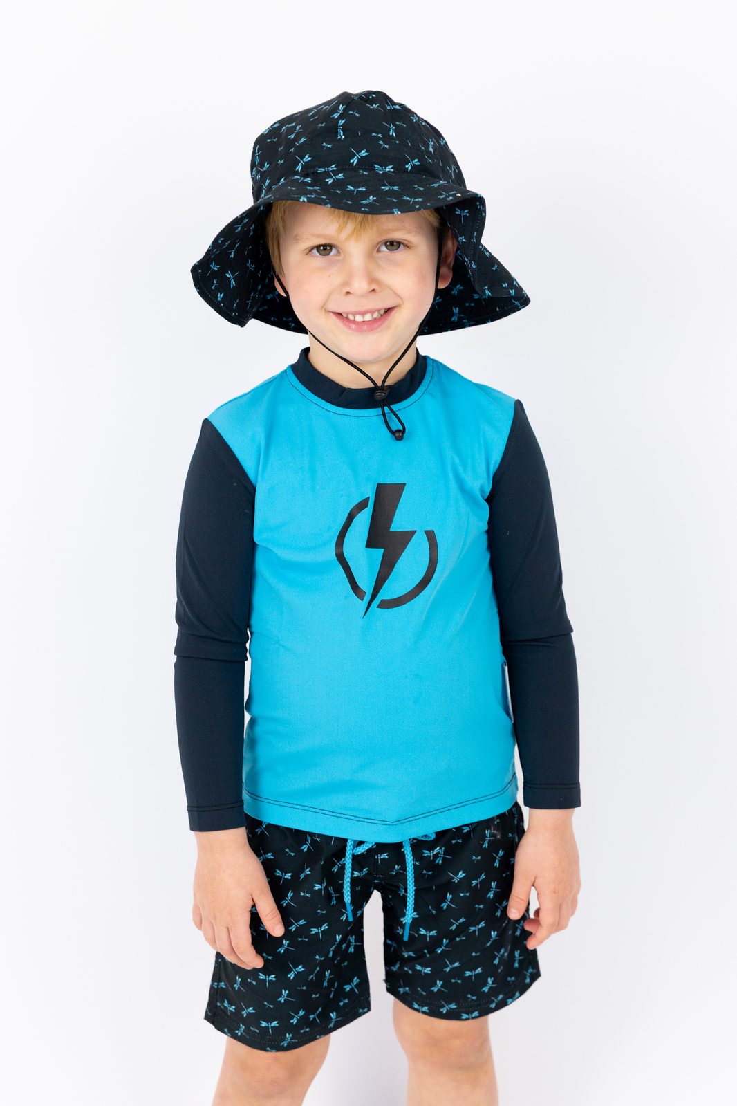 Boys Dragonflies  Boardies and Hat Bundle