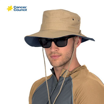 Mens Alan Cricket Hat (Cancer Council)