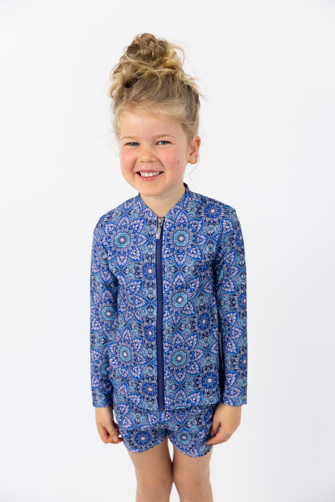 Girls Mandala Long Sleeve Rashie (NO size 14)