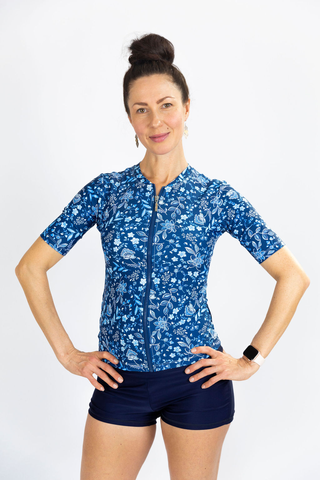 Ladies Short Sleeve Daphne Rashie  (8,10)