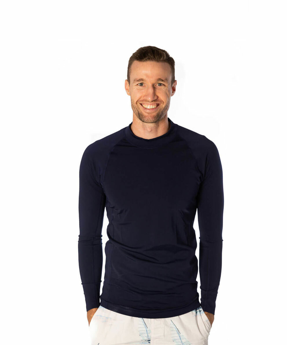 Mens Classic Navy Rash Shirt