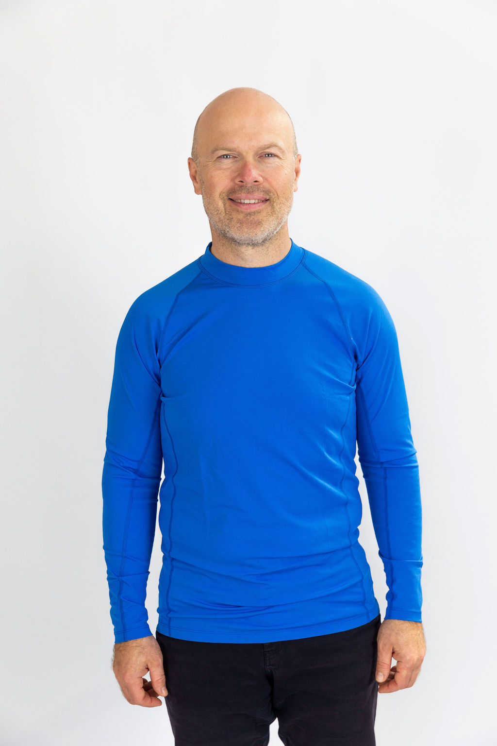 Mens Sky Blue Rash Shirt