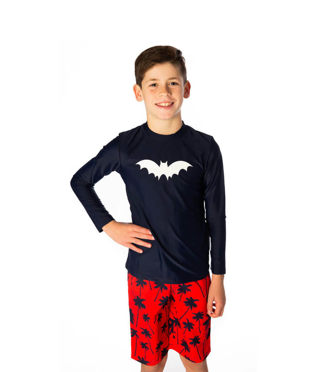 Red Palm Boardshorts (NO SIZE 10,14)