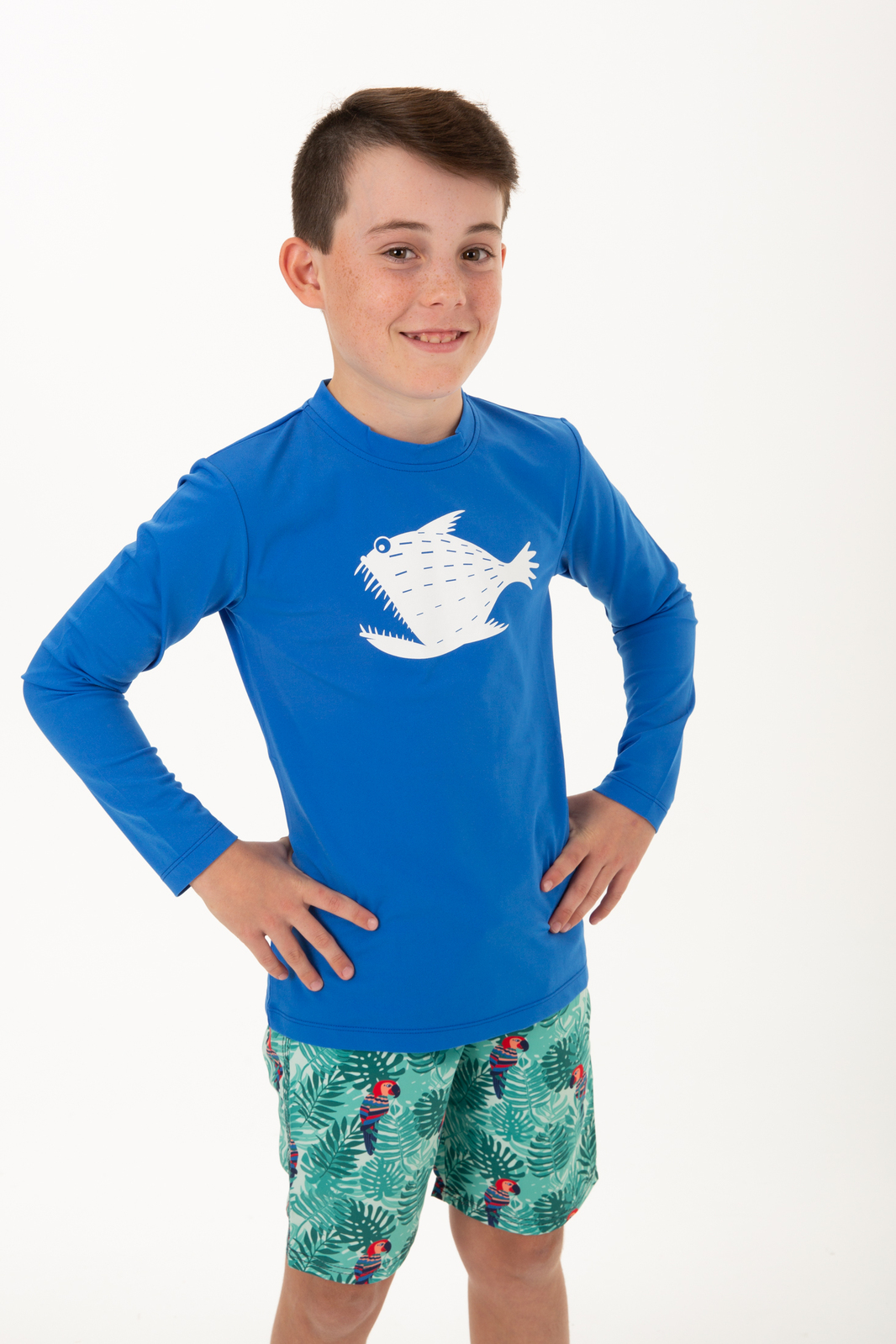 Boys Boardshorts PARROT (NO SIZE 4,12,14)