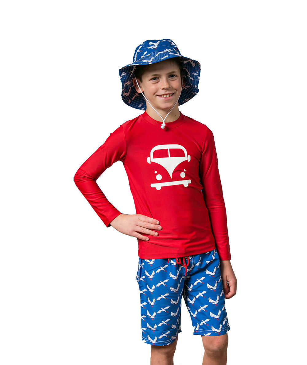 Boys Boardshorts SEAGULLS  (SIZES 1,2,4,14)