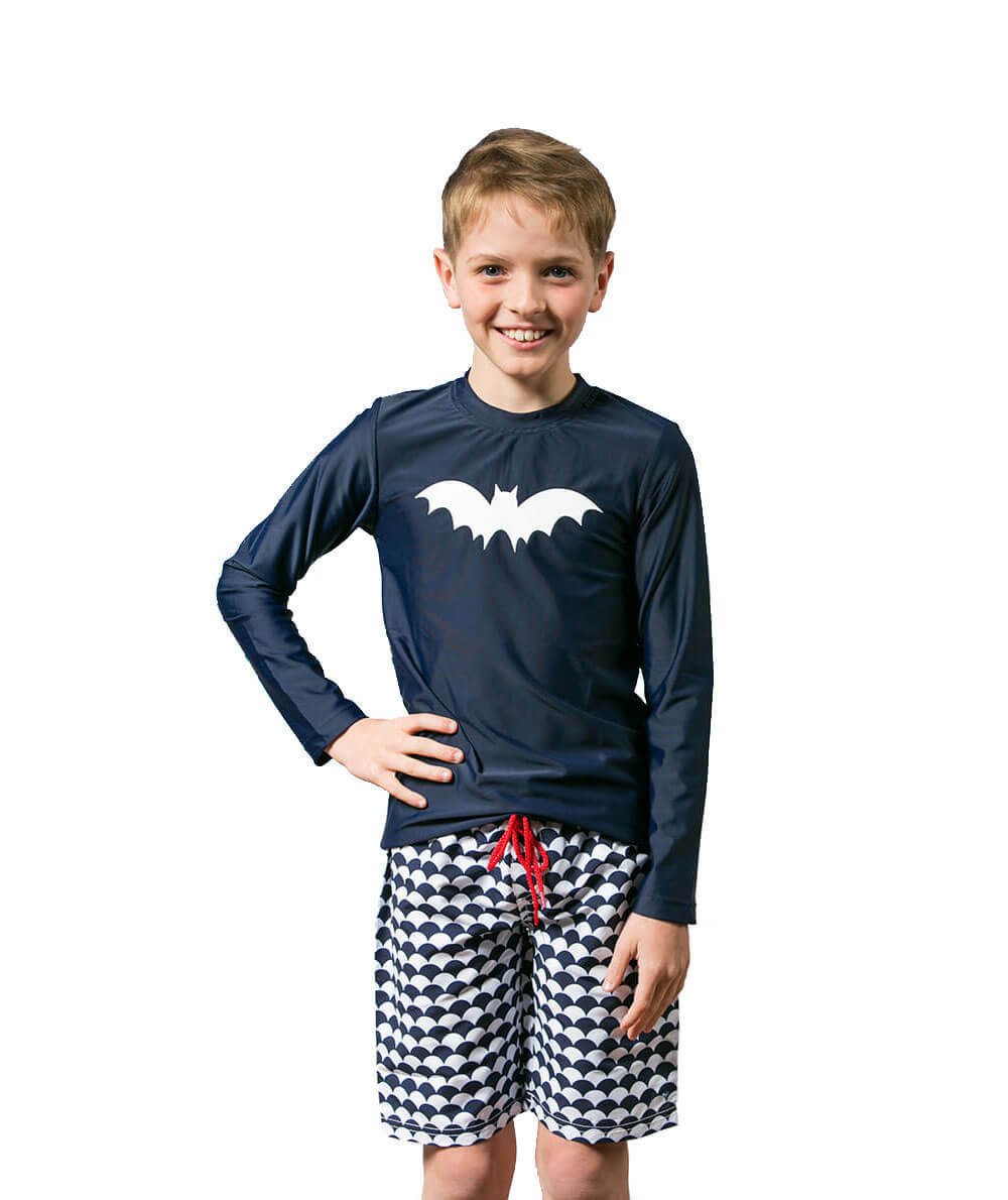 Retro Wave Boardshorts (SIZES 1 TO 5 ONLY)