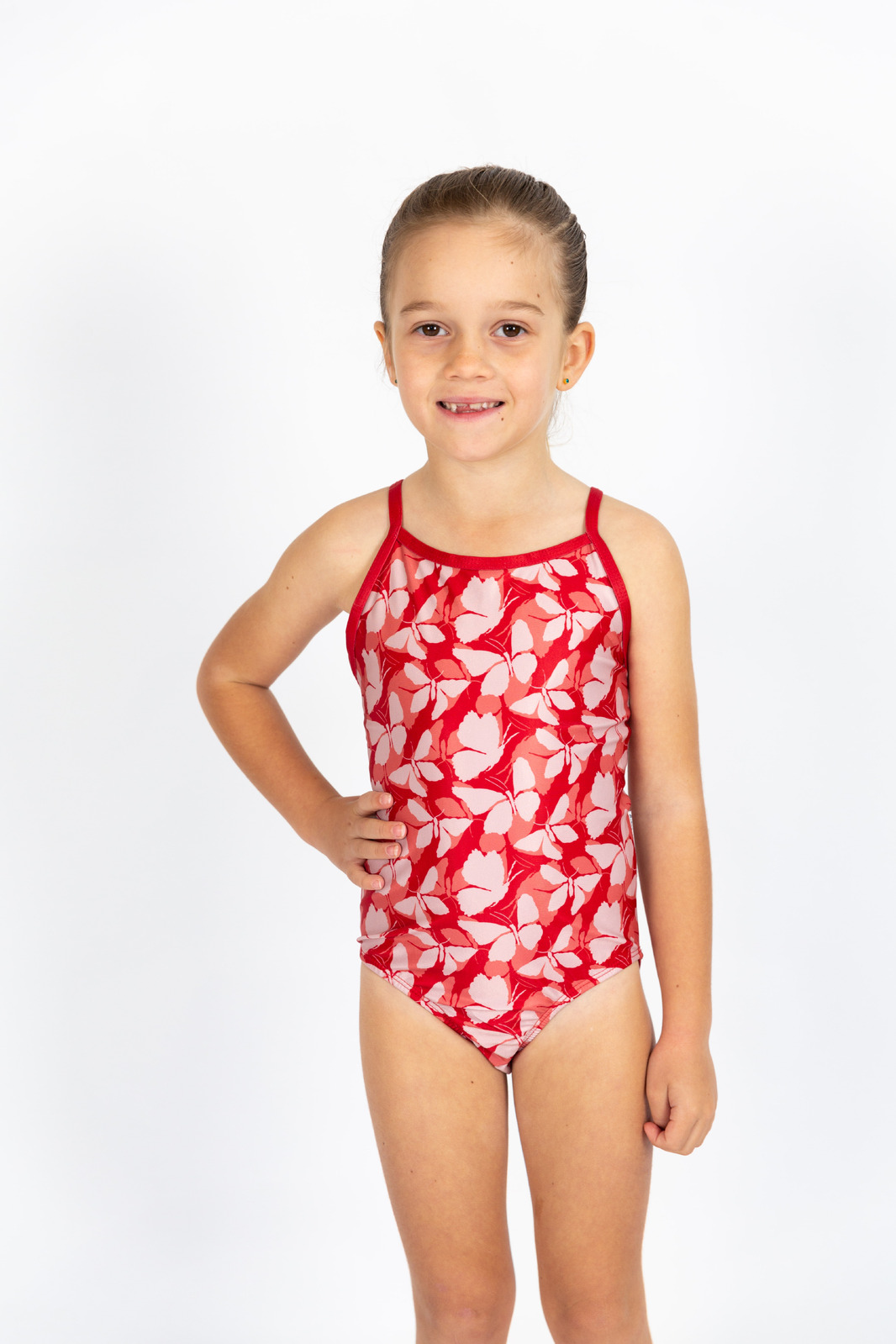 Girls Butterfly Bathers (Sizes 4-7)