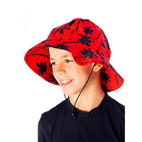 Red Palm Hat (SIZES S,XS ONLY)
    		