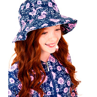 Pink Daisy Swim Hat (S ONLY)
    		