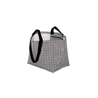 side view of Beach Bag Mamiko Black
    		