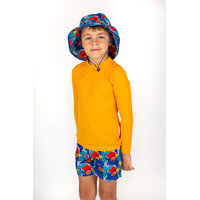 boy wearing Boys Marine and Hat Bundle
    		
