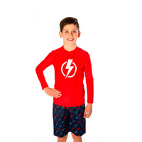 Lightning Bolt Rashie (SIZE 1 ONLY)
    		