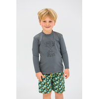 Long Sleeve Boys Pacific Surf Rashie(4,5,6,7,8,14)
    		