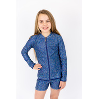 Girls Candy Sprinkles Long Sleeve Rashie SIZE 3-8
    		