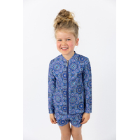 Girls Mandala Long Sleeve Rashie (NO size 14)
    		