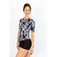 Ladies Short Sleeve Calypso Rashie (8,10)
    		
