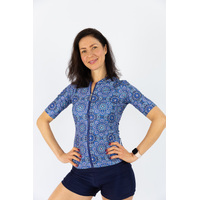 Ladies Short Sleeve Mandala Rashie (5 Star)
    		