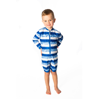 Sea Stripe UV Suit 
    		