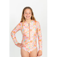 Girls Sunny Girl Long Sleeve Bathers
    		