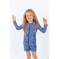 Girls Mandala Swim Trunks 
    		