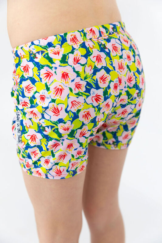 Hibiscus Trunks | Girls Swim Bottoms | Free Shipping