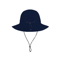 Navy Swim Hat 
    		