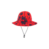Red Palm Hat 
    		