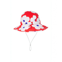 Red Flower Swim Hat
    		