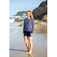 Ladies Blue Acacia Rashie and Swim Shorts Bundle
    		
