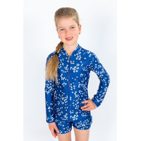 girl wearing the Girls Blooms Swimwear Bundle
    		