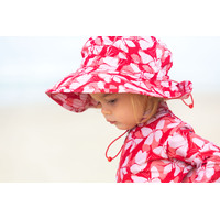 Girls Butterfly UV Suit and Hat Bundle
    		