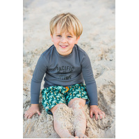 Long Sleeve Boys Pacific Surf Rashie(4,5,6,7,8,14)
    		