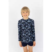 Kids Urban Camo Rashie (3-7,14)
    		