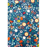 blue flower designs
    		
