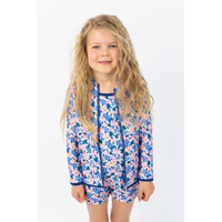 Girls Jasmine Long Sleeve Rashie (Sizes 3-8)
    		