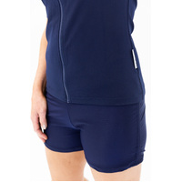 Ladies Swim Shorts Navy 
    		