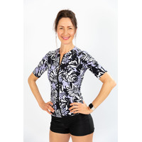 Ladies Short Sleeve Calypso Rashie (8,10)
    		