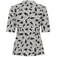 Ladies Short Sleeve Leopard Rashie
    		