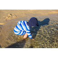 Sea Stripe UV Suit 
    		