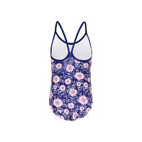 Girls Pink Daisy Bathers SIZES 3 TO 7
    		