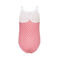 Retro Raspberry Bathers SIZES 3 TO 6
    		