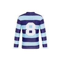Long Sleeve Boys Rashie RUGGER BLUE (1,2,3,5,14)
    		