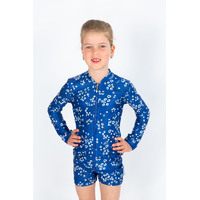 Girls Blooms Long Sleeve Rashie
    		
