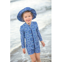 Girls Mandala Long Sleeve Rashie (NO size 14)
    		