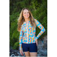 Ladies Swim Shorts Navy 
    		