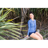 Ladies Long Sleeve Mandala Rashie (5 star) 
    		