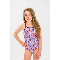 Girls Pom Pom Bathers (SIZES 3-7)
    		
