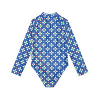Girls Clover Long Sleeve Bathers
    		